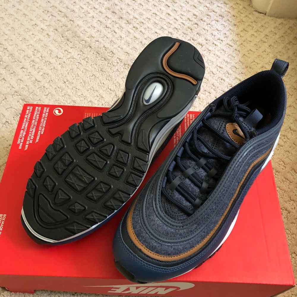 🚫✂️🍀New🍀 NIKE Air Max 97 Premium ~ sz 7M/8.5W - Picture 4 of 8